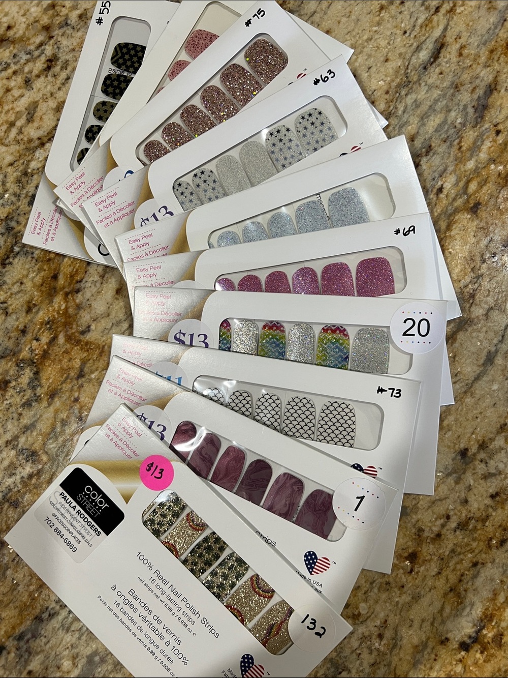 Lot - 190 sets of Color Street Nail Strips - Picture 16 of 16